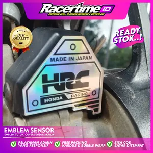 EMBLEM TUTUP SENSOR MOTOR SCOOPY BEAT DELUXE GENIO BAHAN AKRILIK