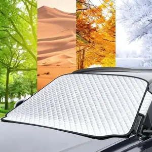 Sunshade Penutup Kaca Depan Mobil / Cover UV Anti Panas Mobil / Pelindung Penutup Mobil