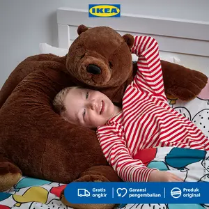 IKEA DJUNGELSKOG Boneka Beruang Cokelat 100cm