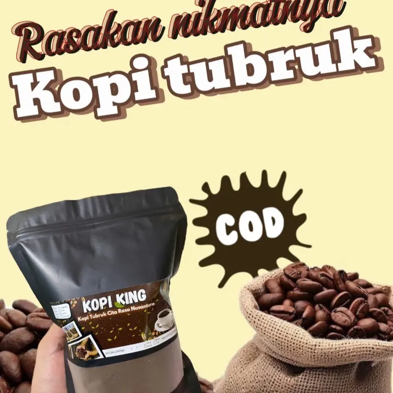 Kopi hitam - 1 kg kopi hitam kopi bubuk Termurah