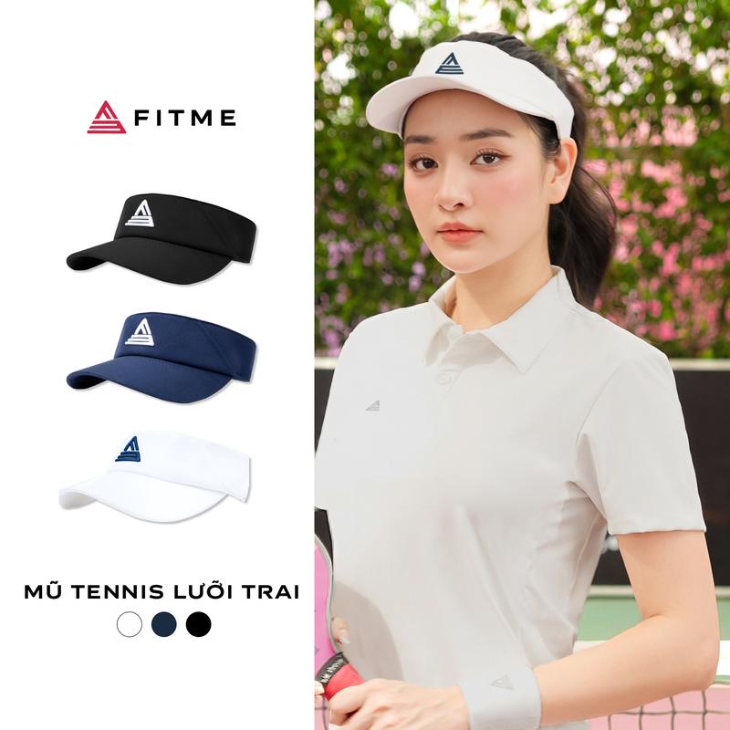 Mũ tennis pickleball Fitme GOC nón lưỡi trai nửa đầu chống tia UV nhanh khô chơi thể thao ngoài trời MNDN01