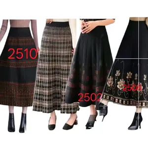 Rok Panjang Rajut Tebal Premium Wanita Motif Cantik & Elegan Bahan Berkualitas Tinggi Nyaman Dipakai Sehari-hari Casual SESYA ZARE HANUM MASCHO RELI REKA
