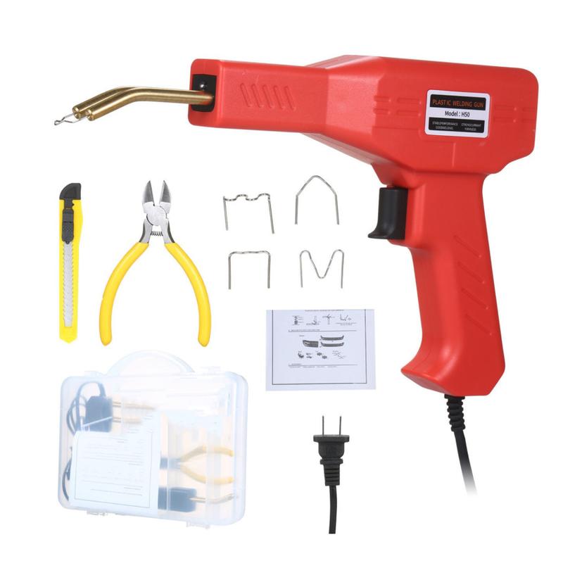 Product Introduction of Plastic Welders Garage Tools Thermal Staplers Welding Machines Staples PVC Repair Machines Car Bumpers Repair Staplers Welding Tools 43