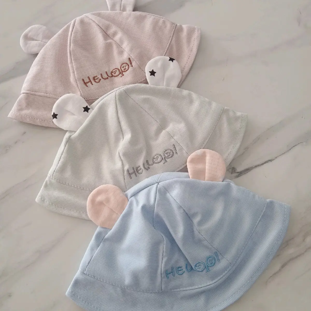 Topi anak bayi hello george Perempuan laki-laki