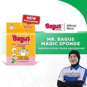 Mr. Bagus Magic Sponge (Spon Ajaib) isi 2 pcs / Pack - Spons Pembersih Noda