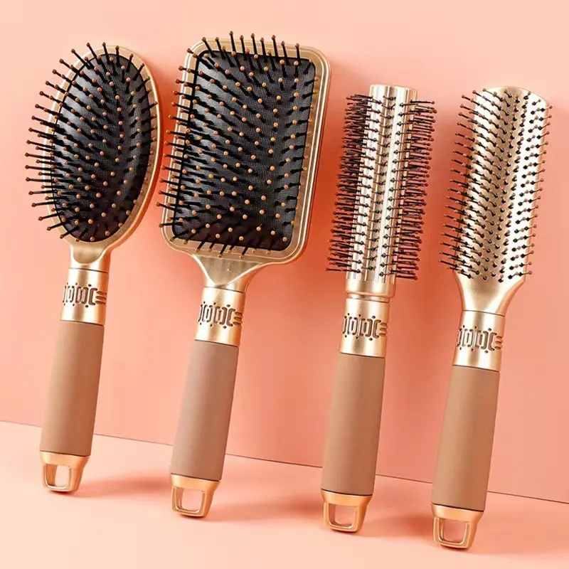 Women&#39;s airbag comb, high-looking massage scalp comb, curling comb, air cushion comb, women&#39;s scalp long hair comb, styling comb, home hairdressing tool