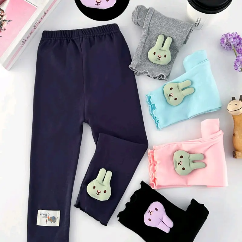 Legiing anak import, untuk anak 1-5tahun Legging Katun Stretch 1