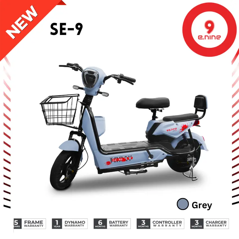 [ENINE x Muchazir] ENINE SE-9 NEW - SEPEDA LISTRIK - FUTURISTIK DESIGN (GARANSI RESMI) 1
