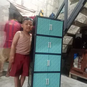 MAESTRO TABITHA Lemari Plastik Mini Tabitha Crystal  Desain Kompak Untuk Penyimpanan Ruang Terbatas