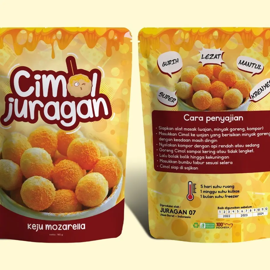 Juragan 07. Cimol keju mozarella