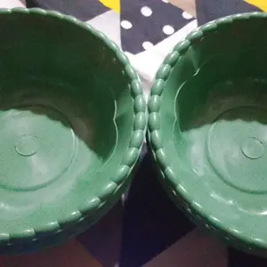 [ 12 pcs ] Barclays Baskom Hajatan Bahan Tebal Anti Pecah Ideal untuk Acara Hajatan dan Syukuran Waskom Plastik Murah Berkat Nasi Terkini