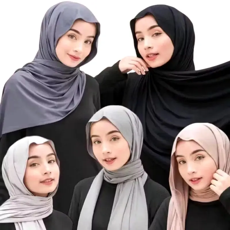 Pashmina kaos jersey premium| Pashmina Turki shawl | Pashmina jersey premoum meleyot