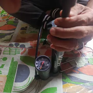 Pompa Angin Ban Sepeda Motor Mobil Bola Balon / Pompa Multifungsi tinggi 40cm /60cm Pompa Angin  Pompa Sepeda Motor Mobil 160 PSI  Presta Strong Pump