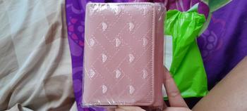 Product Review of dompet aurora-dompet lipat mini dompet wanita kartu uang kulit pu from C**🦋 N**t 1