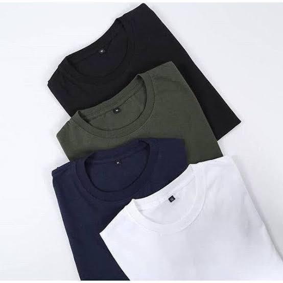 100RB DAPAT 8 KAOS POLOS ((WAJIB BACA DESKRIPSI)) / KAOS DEWASA PRIA DAN WANITA BAJU OBLONG UNISEX 6