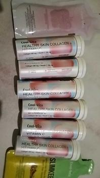 Product Review of [LIVE - 60+1+1] 60 Tablet (3 Tube) Coolvita Collagen Effervescent (1 Tube @20 Tablet) + 1 Pouch Minuman Rasa Buah dan Sayuran + 1 Pouch Minuman Rasa Peach from D**n R**i 1