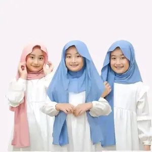 PASHMINA INNER ANAK OVAL PASHMINA OVAL ANAK NINJA JILBAB INNER 3 in 1 JERSEY PREMIUM 4-12 tahun Nyaman