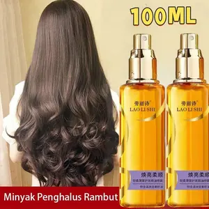 Rambut Pelurus Dan Lembut Wangi Atasi Kering Rontok Korean Perfect Hair Repair Serum Care Essential Oil 100 Ml HAIR SERUM Vitamin Rambut Pelurus dan Lembut Wangi Repair Serum Care Essential Oil Treatment Haircare  Perawatan