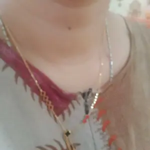 ZAHRA - Kalung TITANIUM Wanita Bunga Clvr Perhiasan Aksesoris daily Fashion Original 18Karat Wanita dewasa Stainless Silver