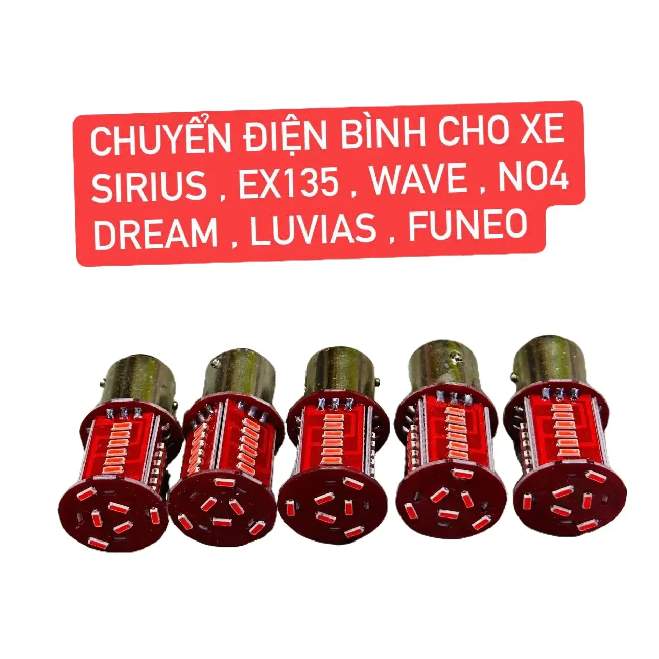 COMBO 2 BÓNG ĐÈN HẬU LED HIỆU ỨNG AUDI KẾT HỢP STOP F1 NHẤP NHÁY ĐẸP MẮT CHO XE MÁY