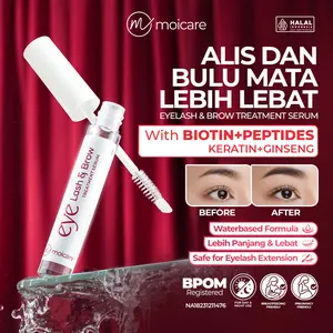Moicare Serum Penumbuh Bulu Mata dan Alis Eyelash & Brow Treatment Serum Pelebat dan Penebal Alis & Bulu Mata