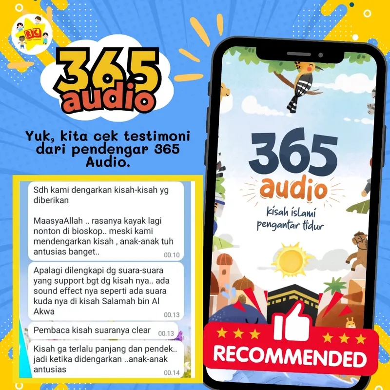 Audio Kecerdasan Anak-365 Kisah Islami Pengantar Tidur Books 2
