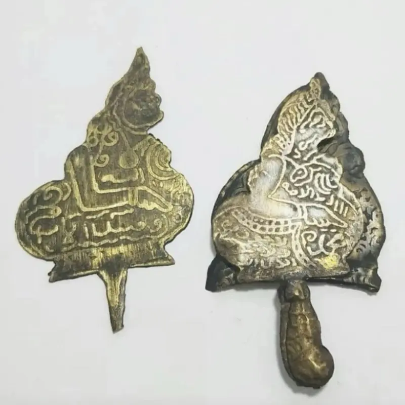 Paket Koleksi Antik 2 Pcs Keris Sem4r Kuningan Tipis
