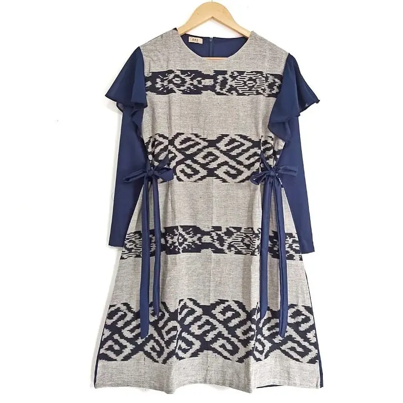 TUNIK TENUN ETHNIC,MLXLXXLXXXL Wanita 5