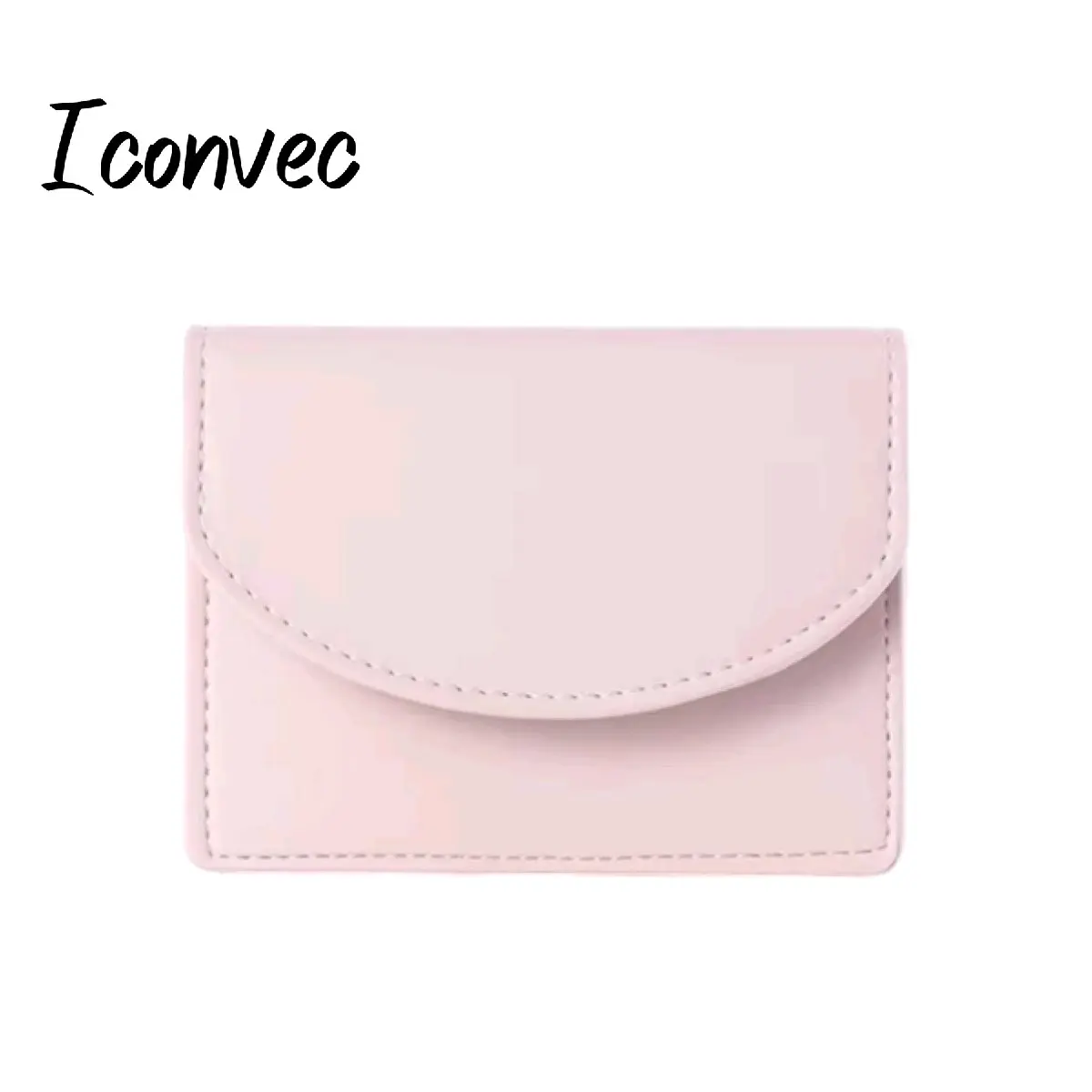 Dompet Kartu Wallet Fashion Korea Wallet Lipat Datar Wanita Dompet Kulit PU Pendek Dompet Kartu cardholder Wanita Lipat Kecil Bahan DOMPET KOIN SHORT CARD dompet  koin Hitam Uang y2k airomanz dompet
