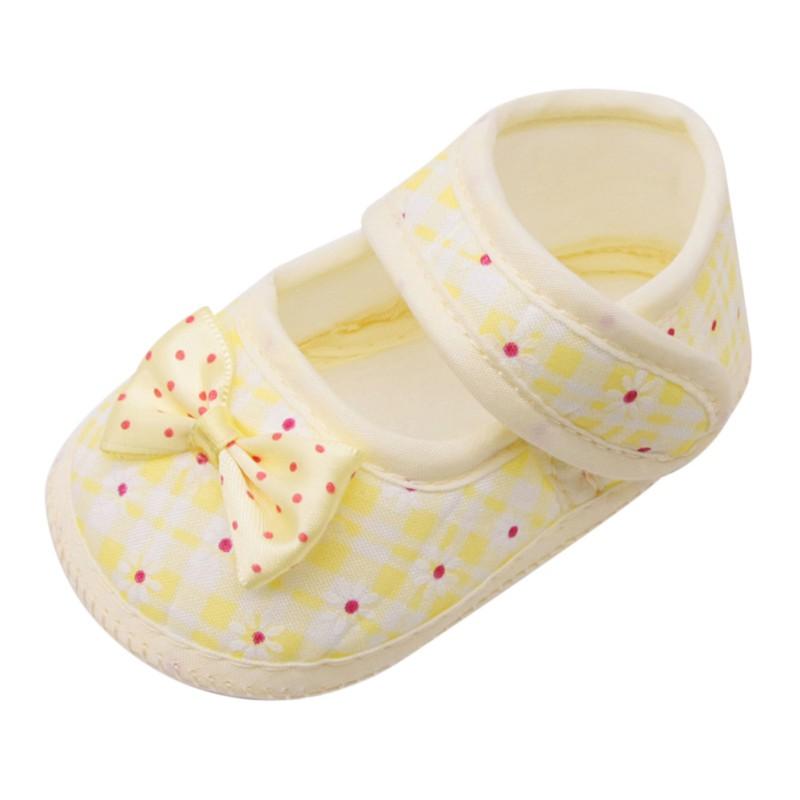 Product Introduction of Baby Girl Summer Flower Print Shoes Toddler Anti-slip Soft Sole Bottom Walking Shoes 46
