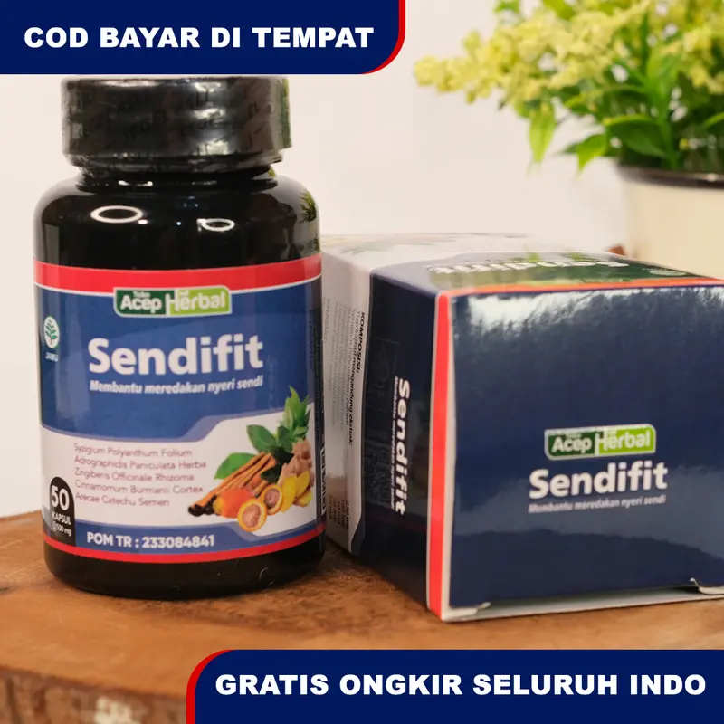 SendiFit Original - Herbal Nyeri Sendi Isi 50 Kapsul 5