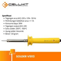 Gambar CELLKIT SOLDER TANGAN TYPE V503 30 WATT dari CELLKIT Kota Surabaya 2 Tokopedia
