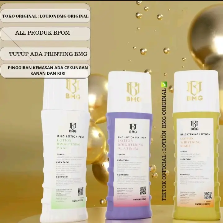 Habisin kemasan lama ORIGINAL paket 3 BUNDLING LOTION (Ungu1,putih1,kuning1)Anggur BMG BPOM Semua Jenis Kulit