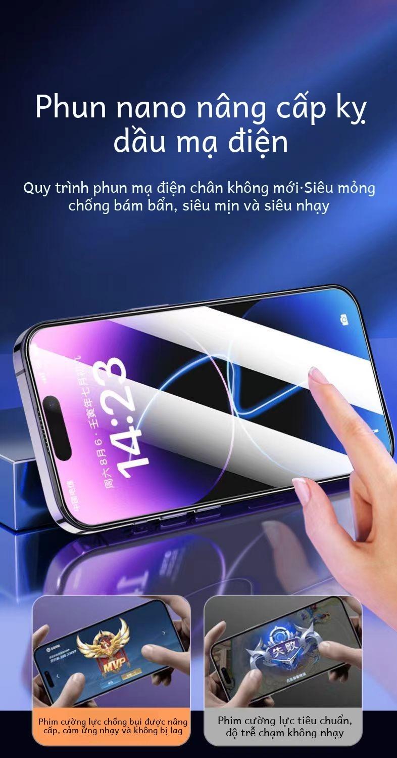 Product Introduction of Bảo Vệ Màn Hình Kính Cường Lực, Dành Cho Samsung S23, S23 +, S23FE, S24, S24 +, S24ULTRA, S21, S21 Plus, S22 Plus, S25, S25 Plus, S25 ULTRA, S22 A06, Bảo Mật Chống Gián Điệp, Lắp Đặt Không Có Bụi, Hỗ Trợ Một Phần Mở Khóa Vân Tay 10