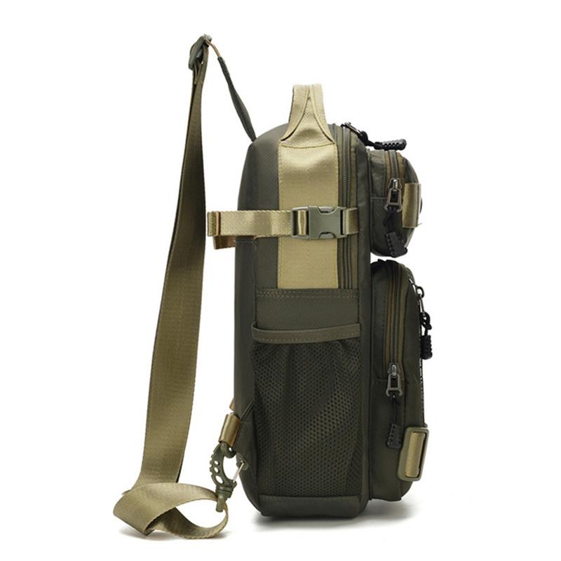 Product Introduction of Outdoor Sports Large Capacity Shoulder Bag Men Casual Travel Messenger Bag Multifunctional Chest Bag CCC 26