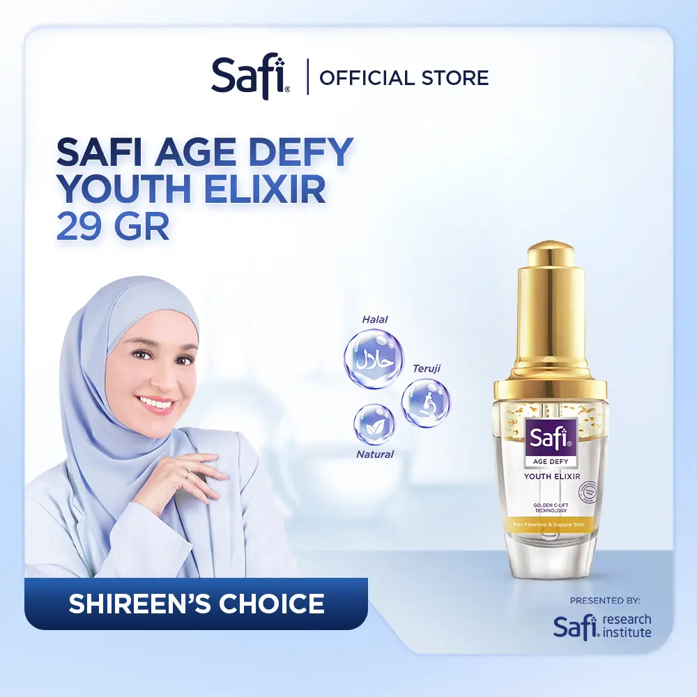 SAFI - Age Defy - Youth Elixir 29gr - Serum Wajah Anti Aging