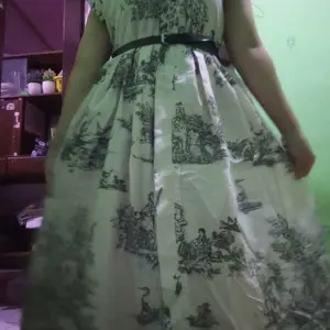 BV - Dress wanita HARNI Midi Dress Gaun Wanita - gaun wanita