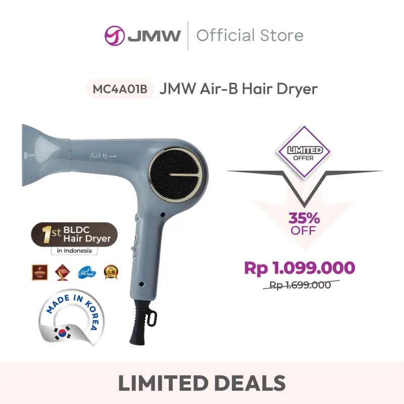 JMW Air-b Hair Dryer / Pengering Rambut