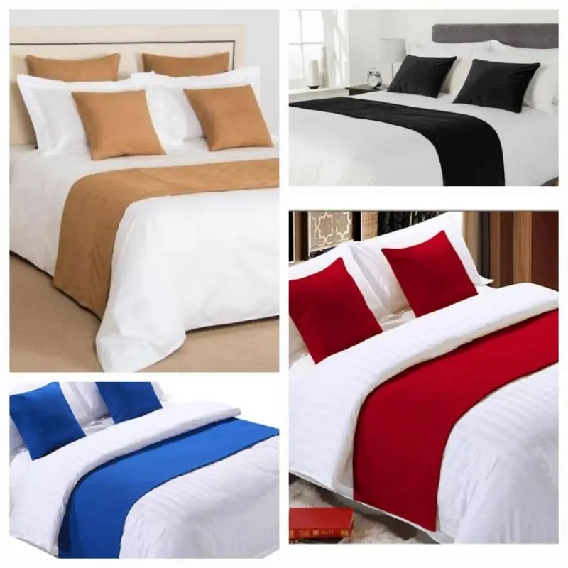 BED RUNNER HOTEL POLOS MICRO BED SCRAFT SELENDANG KASUR CUSTOM UKURAN MEWAH MURAH
