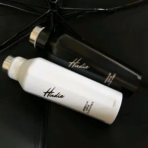 Tumbler Stainless Grafir Hindia 750Ml Tahan Panas Dingin Botol Minum Praktis dan Stylish