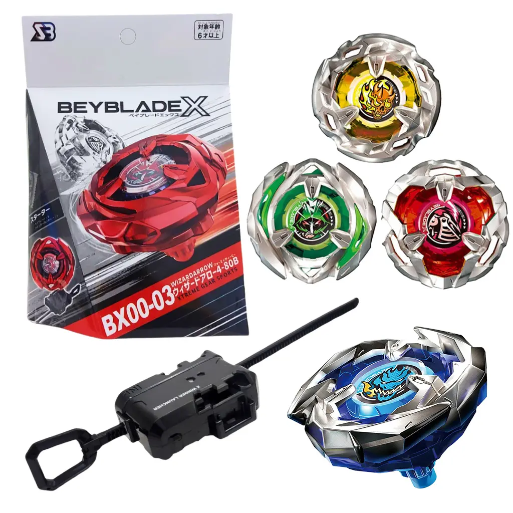 Mainan Gangsing Beyblade X Gasing Beyblade Terbaru Berputar Kencang Kuat Tahan Lama Dengan Pemutar burst Toys