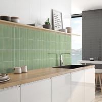 Gambar 10Pcs Matte Wallpaper Dinding 3D ​Motif Batu Bata / 30x30cm Sticker Dinding Dekorasi Kamar ​murah Perekat / Foam Timbul Stiker Dinding Pvc - Sage Green Matte 10PCS dari Commomy decor Kab. Tangerang 5 Tokopedia