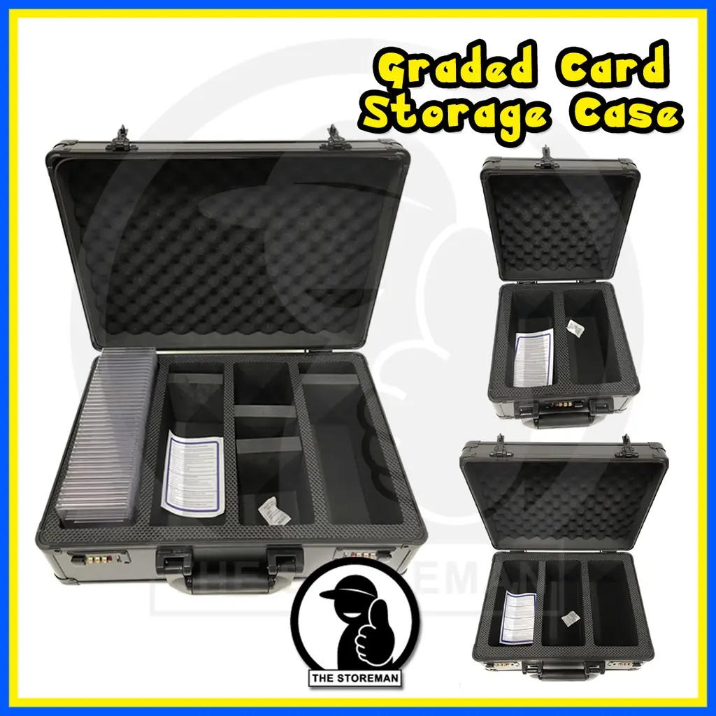 Graded Card Storage Case for Slabs | PSA | BGS | CGC | Magnetic Case Organiser