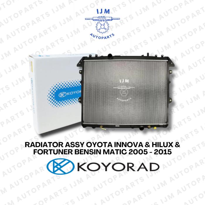 Jual Radiator Assy Toyota Innova & Hilux & Fortuner Bensin Matic 2005 ...