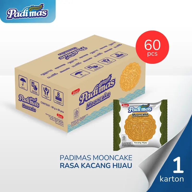 PADIMAS Mooncake 1Karton ISI 60 pcs 3