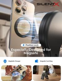 Gambar SILENTX HALO STICKER METAL RING ADAPTER MAGNETIC FOR MAGSAFE WIRELESS PLATE PLAT BESI dari KoboiTech Kota Administrasi Jakarta Utara 3 Tokopedia