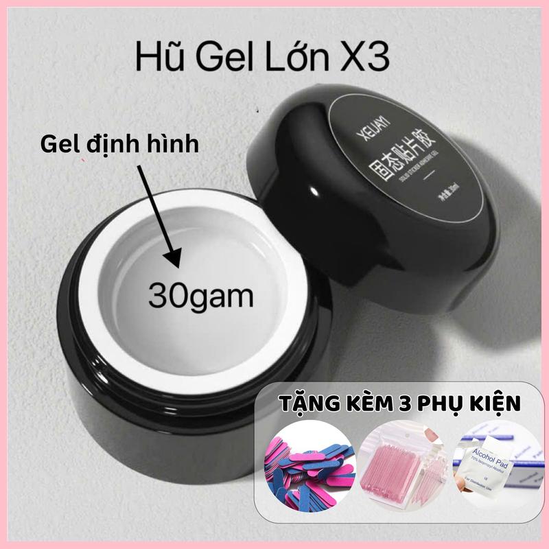   Gel gắn nailbox- Hơ máy  Lẻ hũ Gel gắn Nailbox màu thạch gắn Nail chắc bền đẹp dùng với máy hơ - Choco Nails 