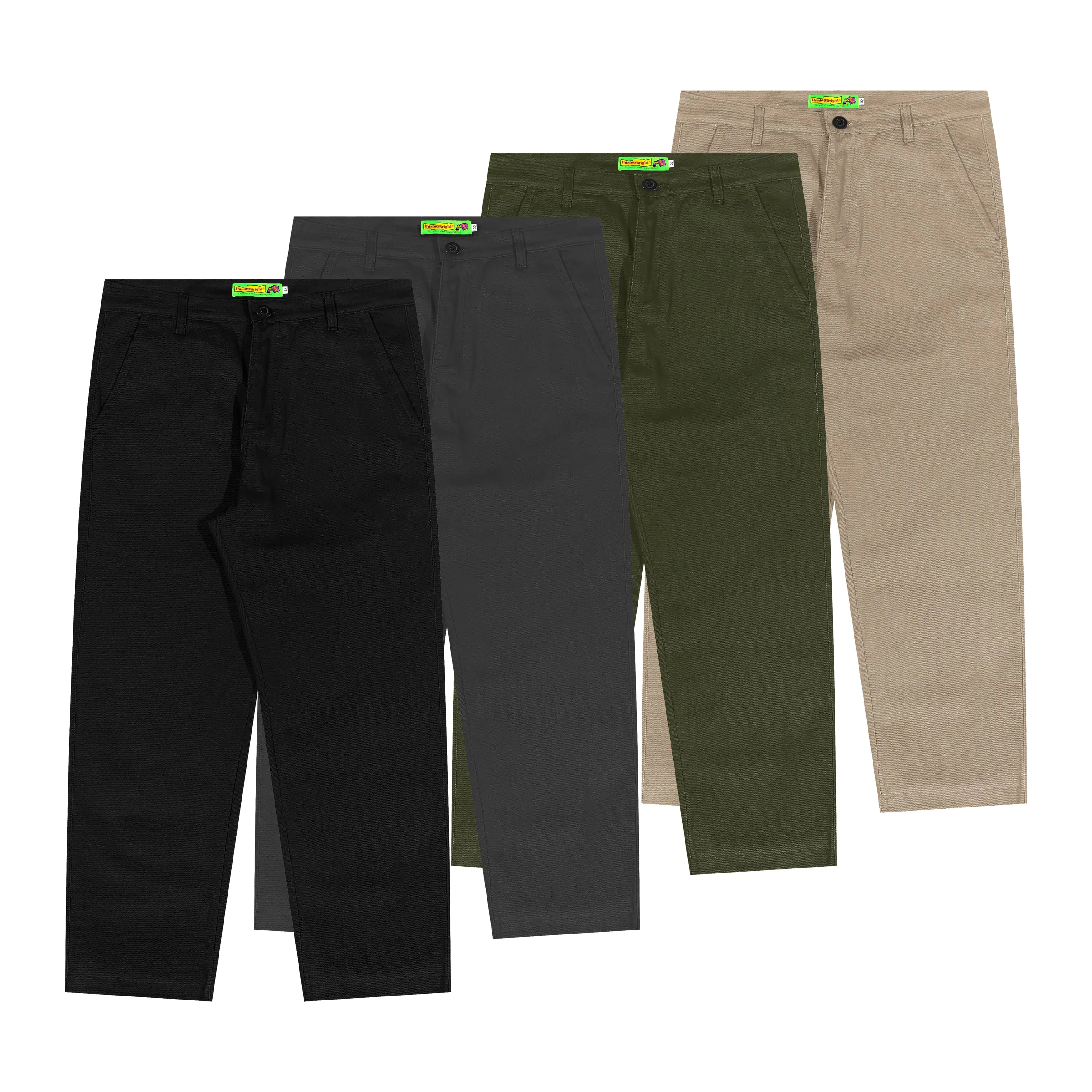 Shining Bright Chinos Long Pants - Multi Color Celana Panjang Chino Multi Warna Katun Twill Casual Reguler Fit