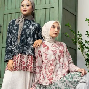 MAHOGANY TOP BRANDII | Baju Wanita Atasan Top Terbaru Seri Ld100/112cm PB 71/72cm