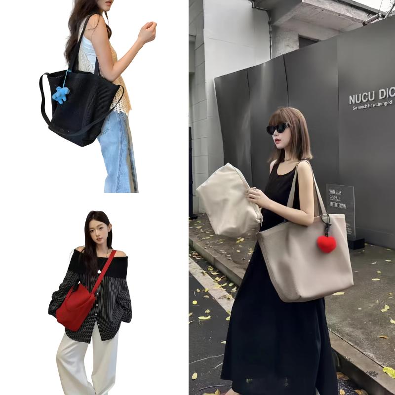 Túi tote phong cách Hàn Quốc mẫu mới, dung tích lớn, phong cách thoải mái thường ngày. Túi đeo dưới cánh tay phù hợp để đi làm và du lịch, dùng khi mua sắm hoặc đi chơi. Thời trang hiện đại, phù hợp cho cả nam và nữ.